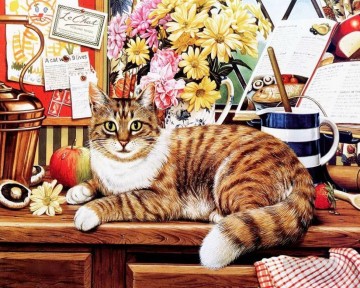 GT 005 kitten Oil Paintings